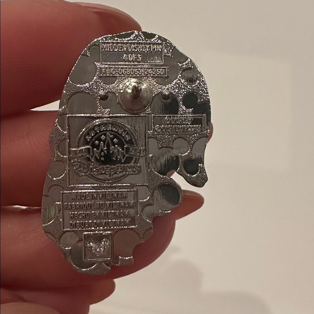 2025 WDW Hidden Mickey Sadness from Inside Out pin - Picture 2 of 2